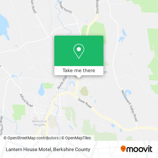 Lantern House Motel map