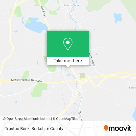 Mapa de Trustco Bank
