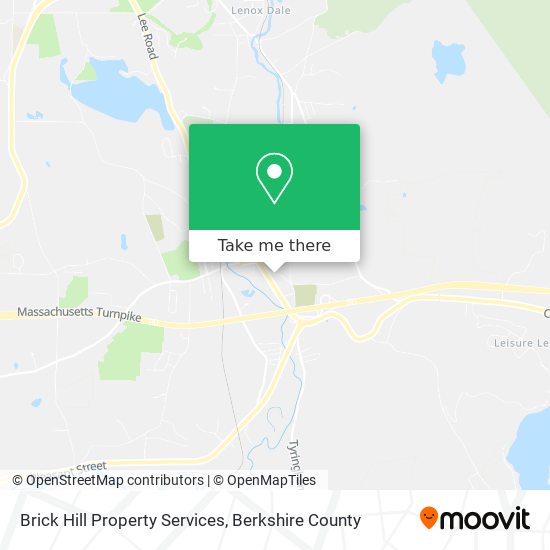 Mapa de Brick Hill Property Services