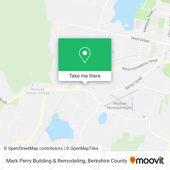 Mark Perry Building & Remodeling map