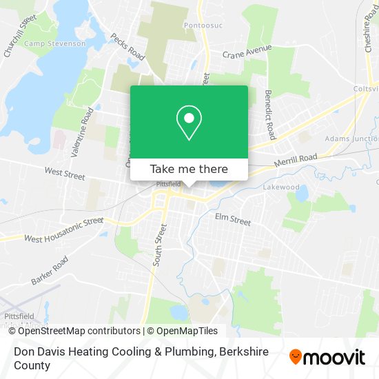 Mapa de Don Davis Heating Cooling & Plumbing