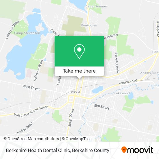 Berkshire Health Dental Clinic map