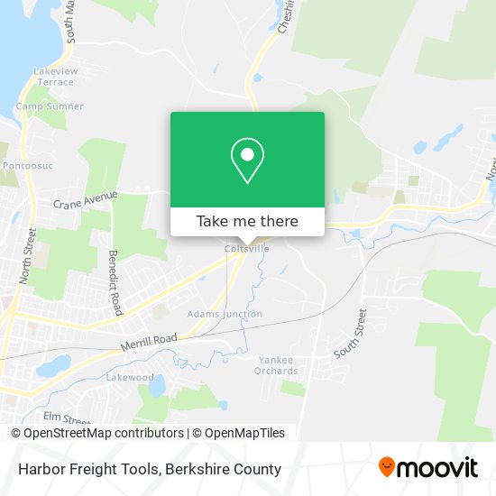 Harbor Freight Tools map