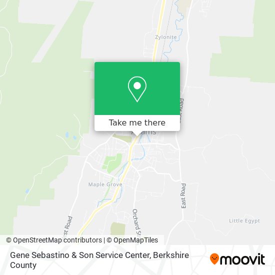 Mapa de Gene Sebastino & Son Service Center