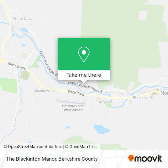 The Blackinton Manor map