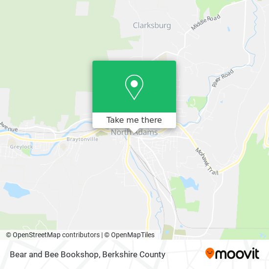 Mapa de Bear and Bee Bookshop