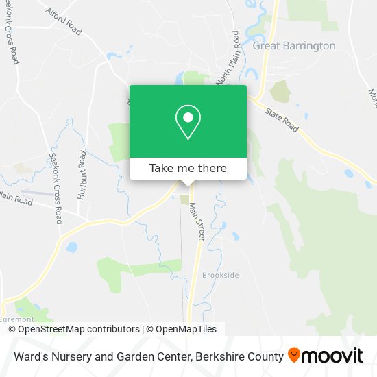 Mapa de Ward's Nursery and Garden Center