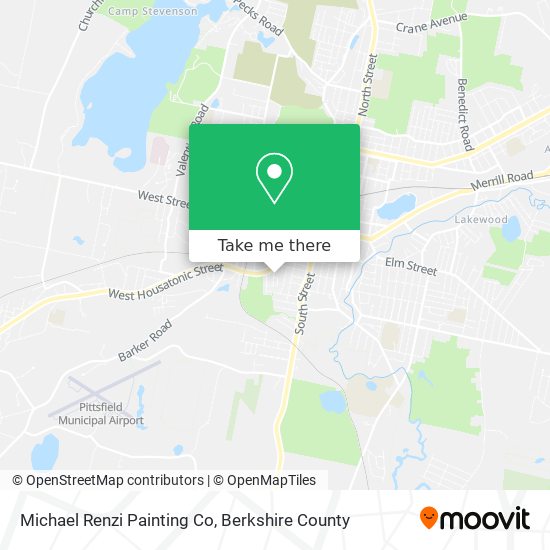 Michael Renzi Painting Co map