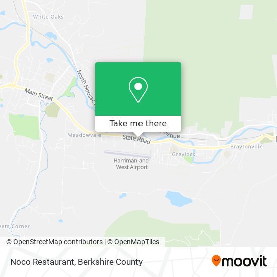 Noco Restaurant map