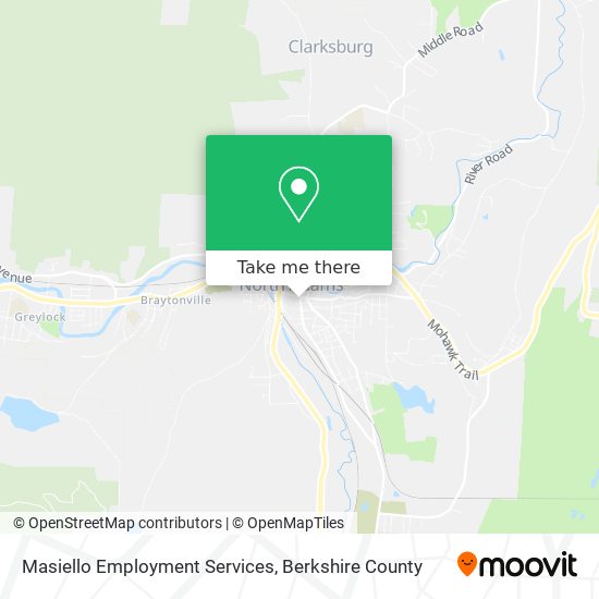 Masiello Employment Services map