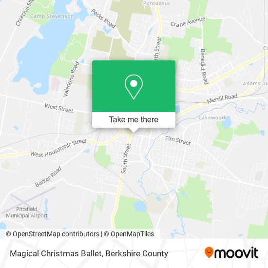 Mapa de Magical Christmas Ballet