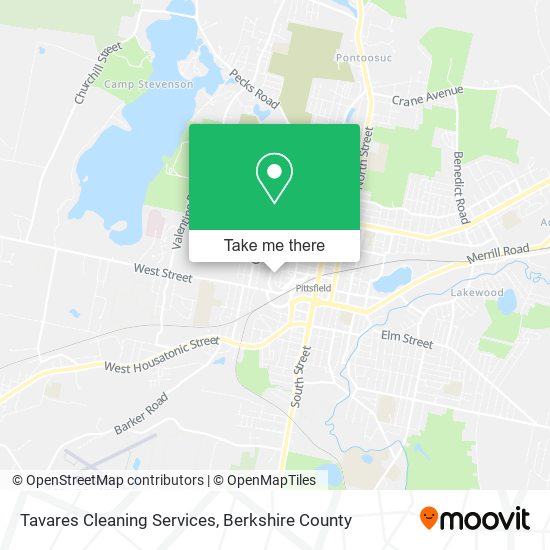 Mapa de Tavares Cleaning Services