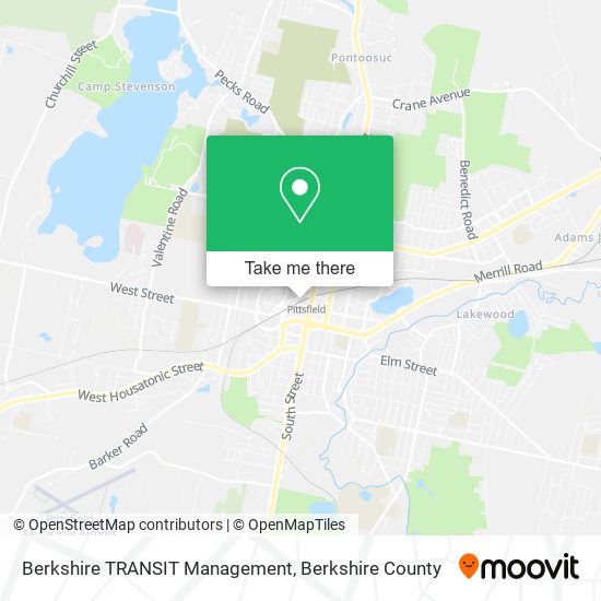 Mapa de Berkshire TRANSIT Management