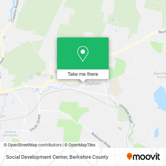 Social Development Center map