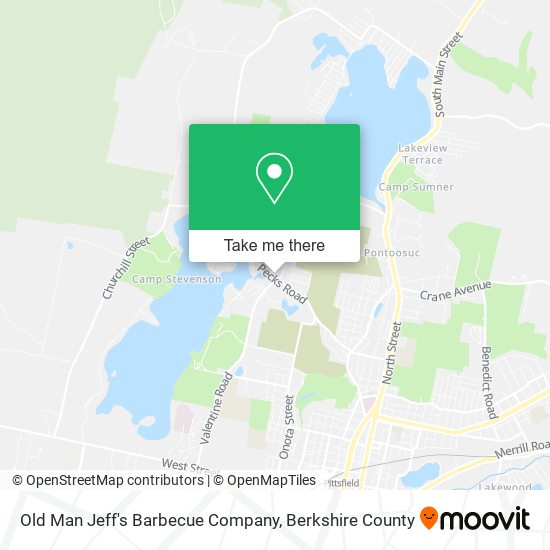 Old Man Jeff's Barbecue Company map
