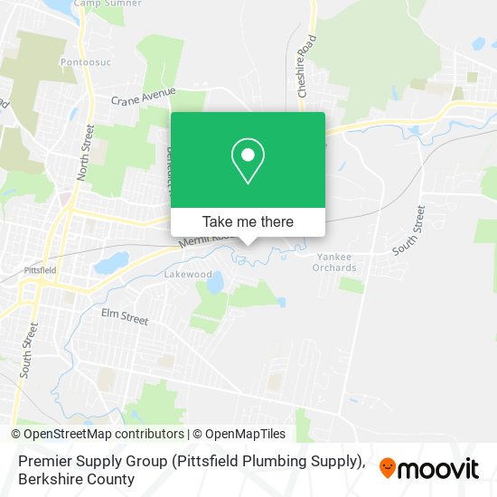 Mapa de Premier Supply Group (Pittsfield Plumbing Supply)
