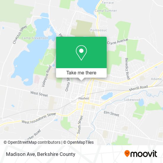Mapa de Madison Ave