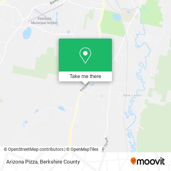 Arizona Pizza map