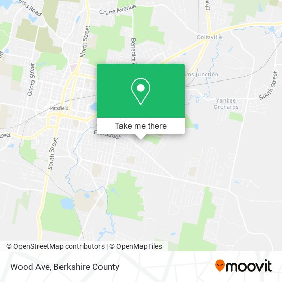 Mapa de Wood Ave