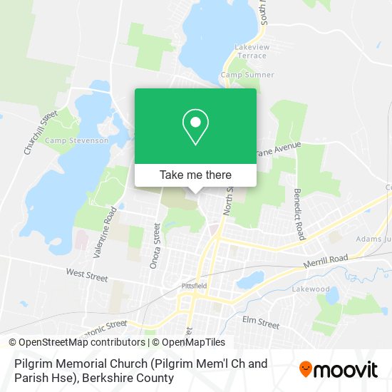 Pilgrim Memorial Church (Pilgrim Mem'l Ch and Parish Hse) map