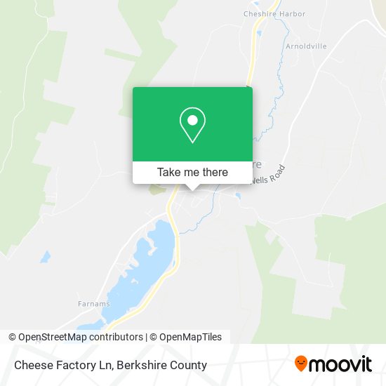 Mapa de Cheese Factory Ln