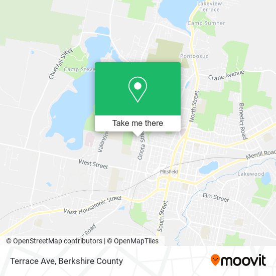 Terrace Ave map