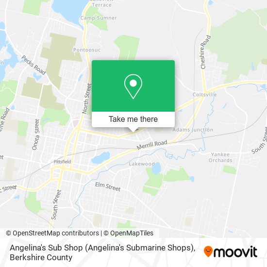 Mapa de Angelina's Sub Shop (Angelina's Submarine Shops)