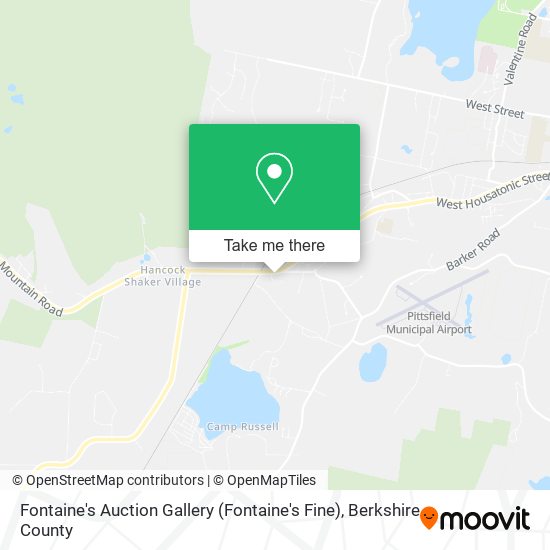 Mapa de Fontaine's Auction Gallery (Fontaine's Fine)