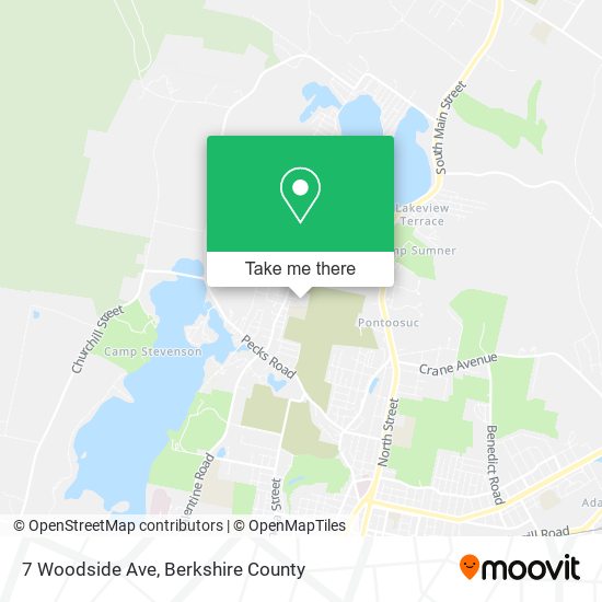 7 Woodside Ave map