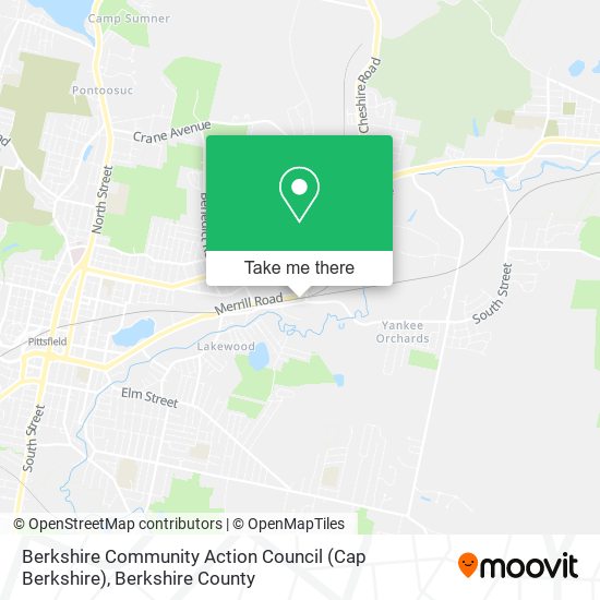 Mapa de Berkshire Community Action Council (Cap Berkshire)