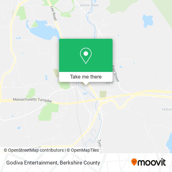 Mapa de Godiva Entertainment
