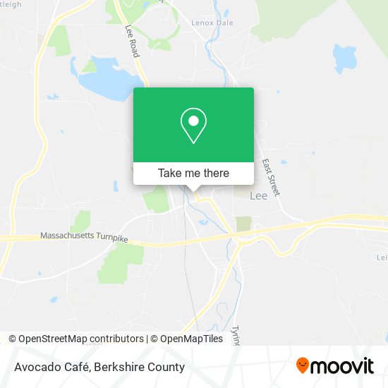 Mapa de Avocado Café