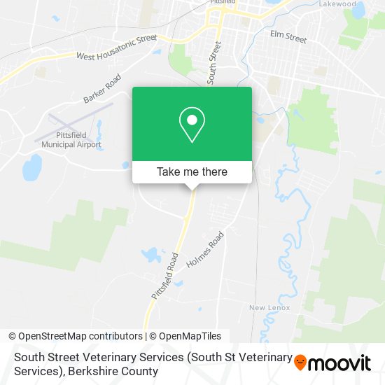 South Street Veterinary Services map