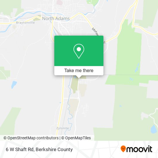 Mapa de 6 W Shaft Rd