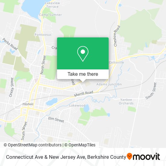 Mapa de Connecticut Ave & New Jersey Ave