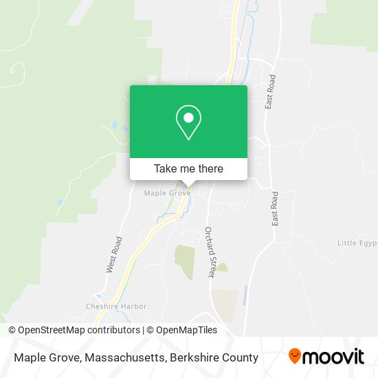 Mapa de Maple Grove, Massachusetts