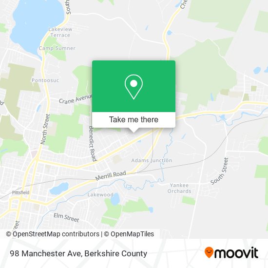 98 Manchester Ave map