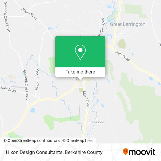 Hixon Design Consultants map