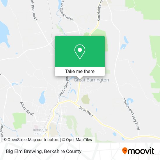 Big Elm Brewing map