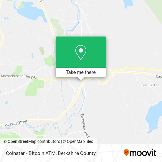 Coinstar - Bitcoin ATM map