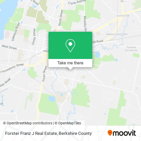 Forster Franz J Real Estate map