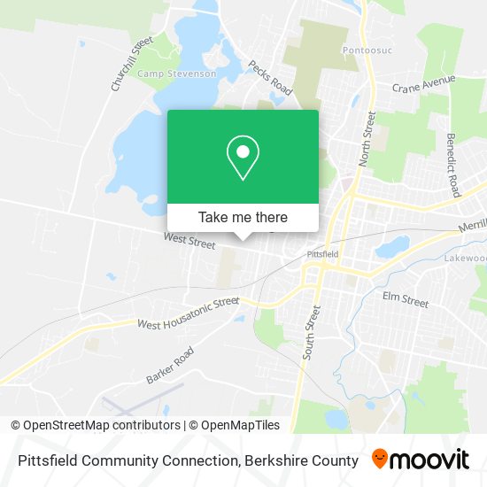 Pittsfield Community Connection map