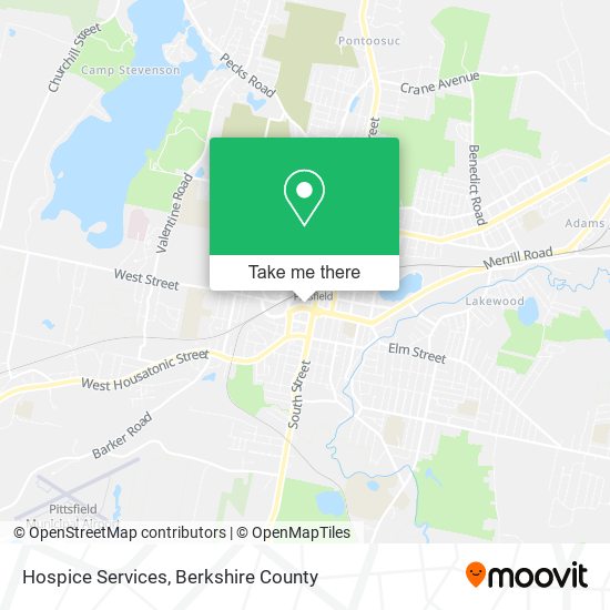 Hospice Services map