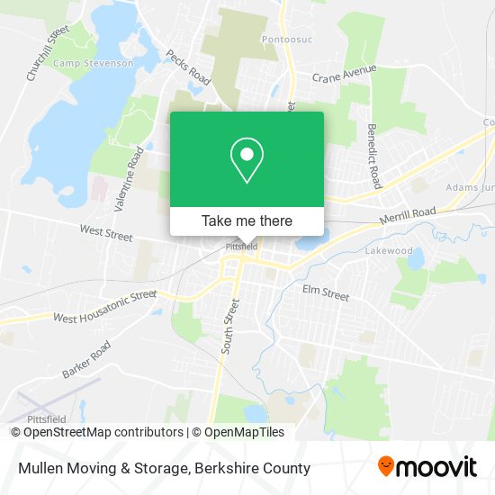 Mapa de Mullen Moving & Storage