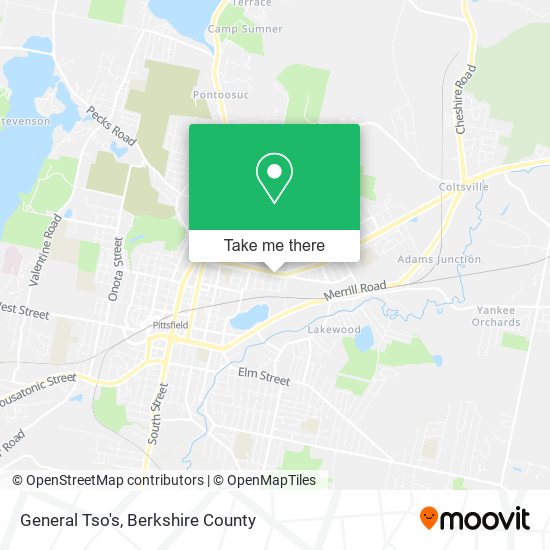 General Tso's map