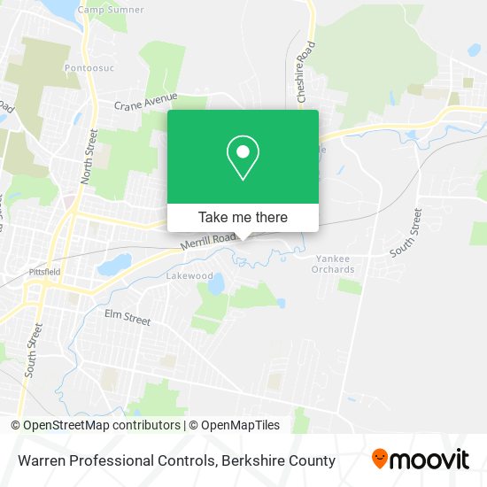 Warren Professional Controls map