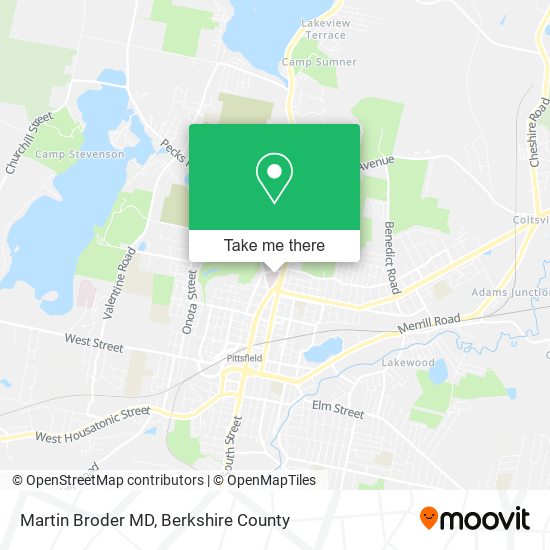 Martin Broder MD map