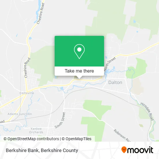 Mapa de Berkshire Bank