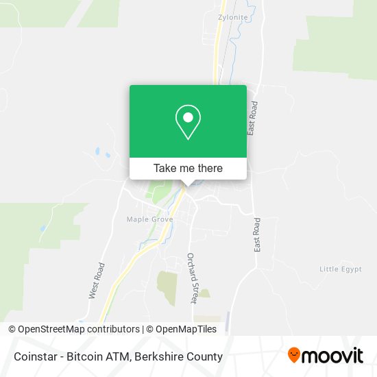 Mapa de Coinstar - Bitcoin ATM