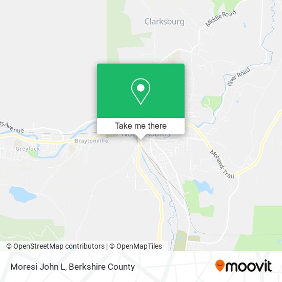 Moresi John L map